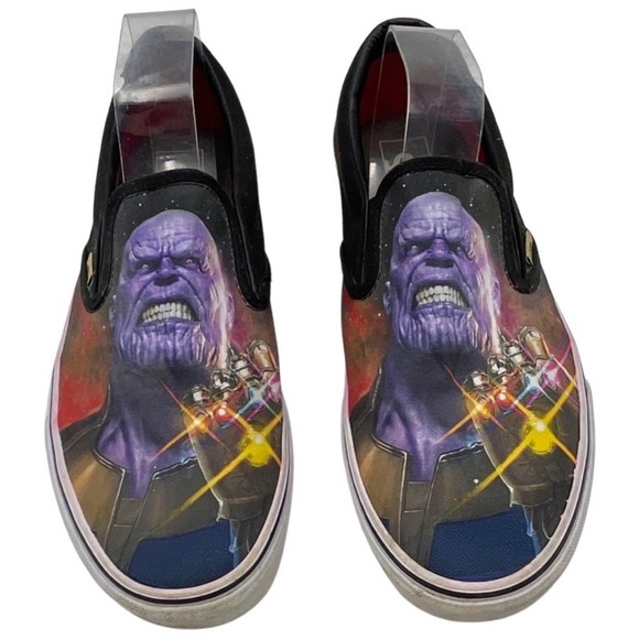 RARE - Vans X Marvel Thanos Infinity War LE Slip On Shoes Mens 11 main image 4